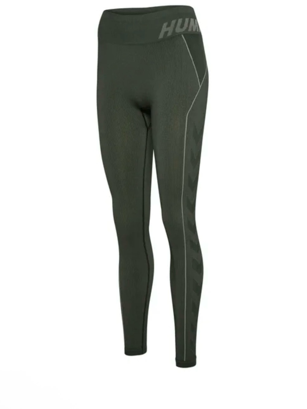 Hummel Olive Seamless High-Waist Performance Leggings